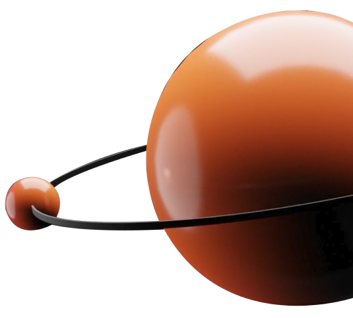 Orange planet